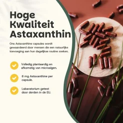 Cupplement 20% korting | Astaxanthine Capsules 8 mg< Natuurlijke Supplementen