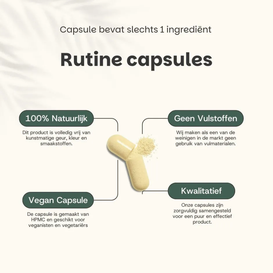 Cupplement 30% korting | Combideal Rutine Capsules 500 mg< Natuurlijke Supplementen