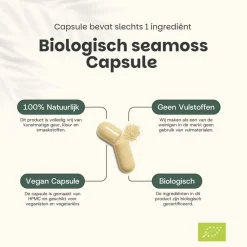 Cupplement 30% korting | Combideal Sea Moss Capsules 500 mg Biologisch< Natuurlijke Supplementen