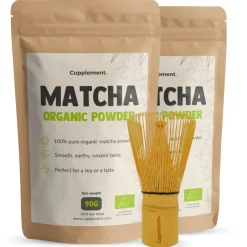 Cupplement 17% korting | Combideal Matcha Poeder met Matcha Whisk< Thee