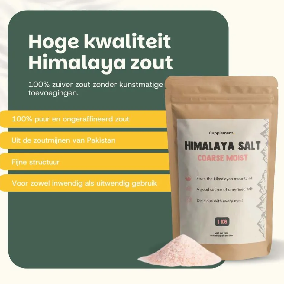 Cupplement 20% korting | Himalaya Zout< Maaltijdverrijkers