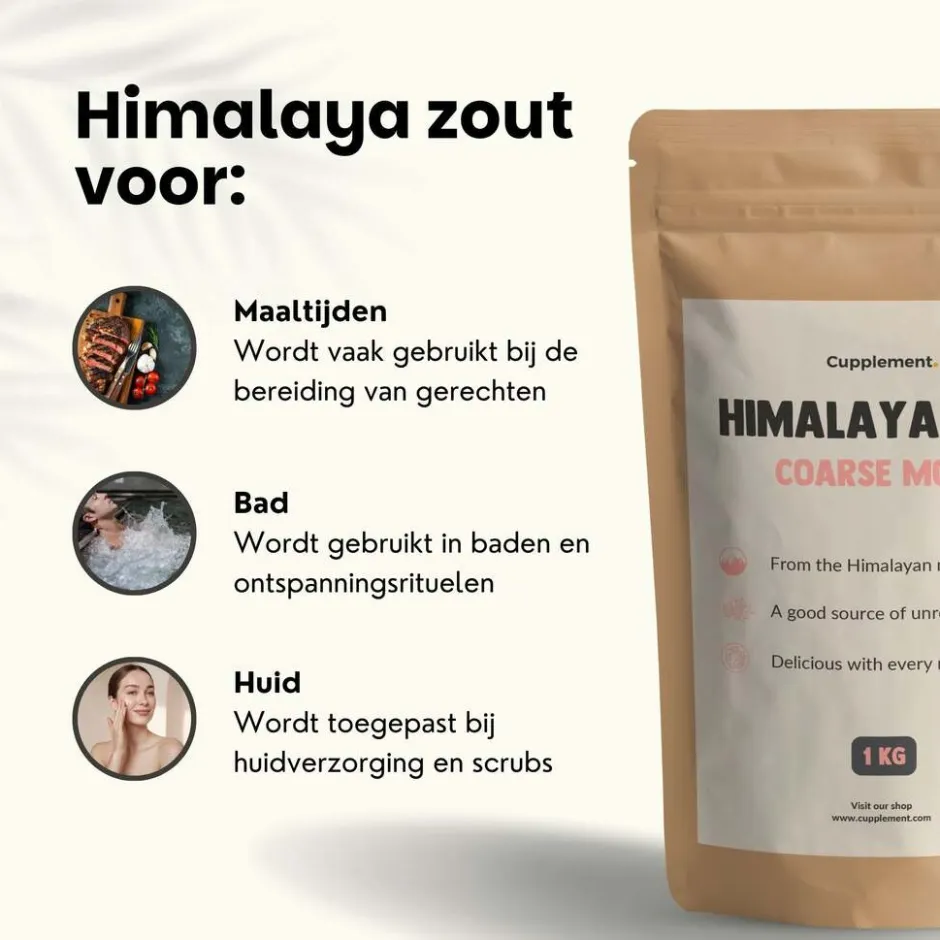Cupplement 20% korting | Himalaya Zout< Maaltijdverrijkers