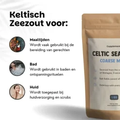 Cupplement 20% korting | Keltisch Zeezout< Maaltijdverrijkers