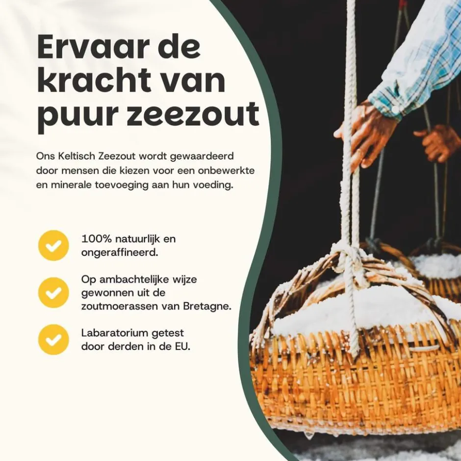 20% korting | Keltisch Zeezout|Cupplement Discount