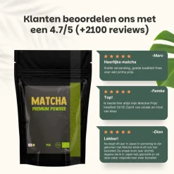 Cupplement 19% korting | Matcha Thee Poeder Premium Biologisch< Maaltijdverrijkers