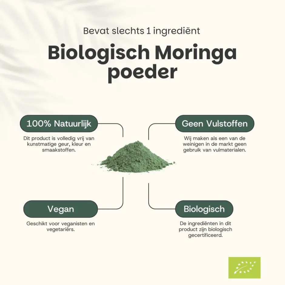 20% korting | Moringa Poeder Biologisch|Cupplement New
