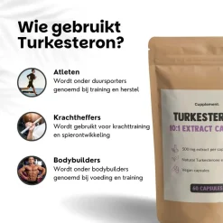 Cupplement 45% korting | Multipack Turkesterone Capsules 500 mg< Natuurlijke Supplementen