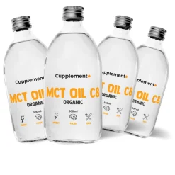 25% korting | Multipack MCT C8 Olie Biologisch|Cupplement