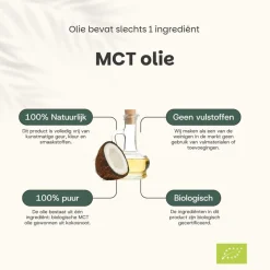 25% korting | Multipack MCT C8 Olie Biologisch|Cupplement