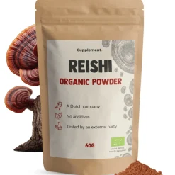 20% korting | Reishi Poeder Biologisch|Cupplement New