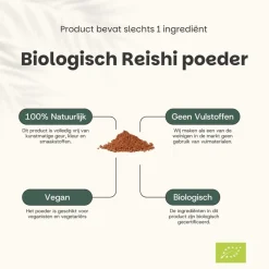 20% korting | Reishi Poeder Biologisch|Cupplement New