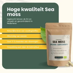 20% korting | Sea Moss Capsules 500 mg Biologisch|Cupplement Discount