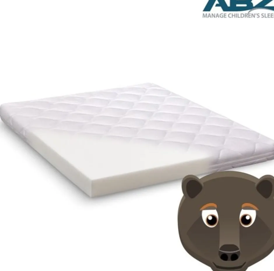ABZ Bruine Beer 75x95 Matras< Baby Beddengoed