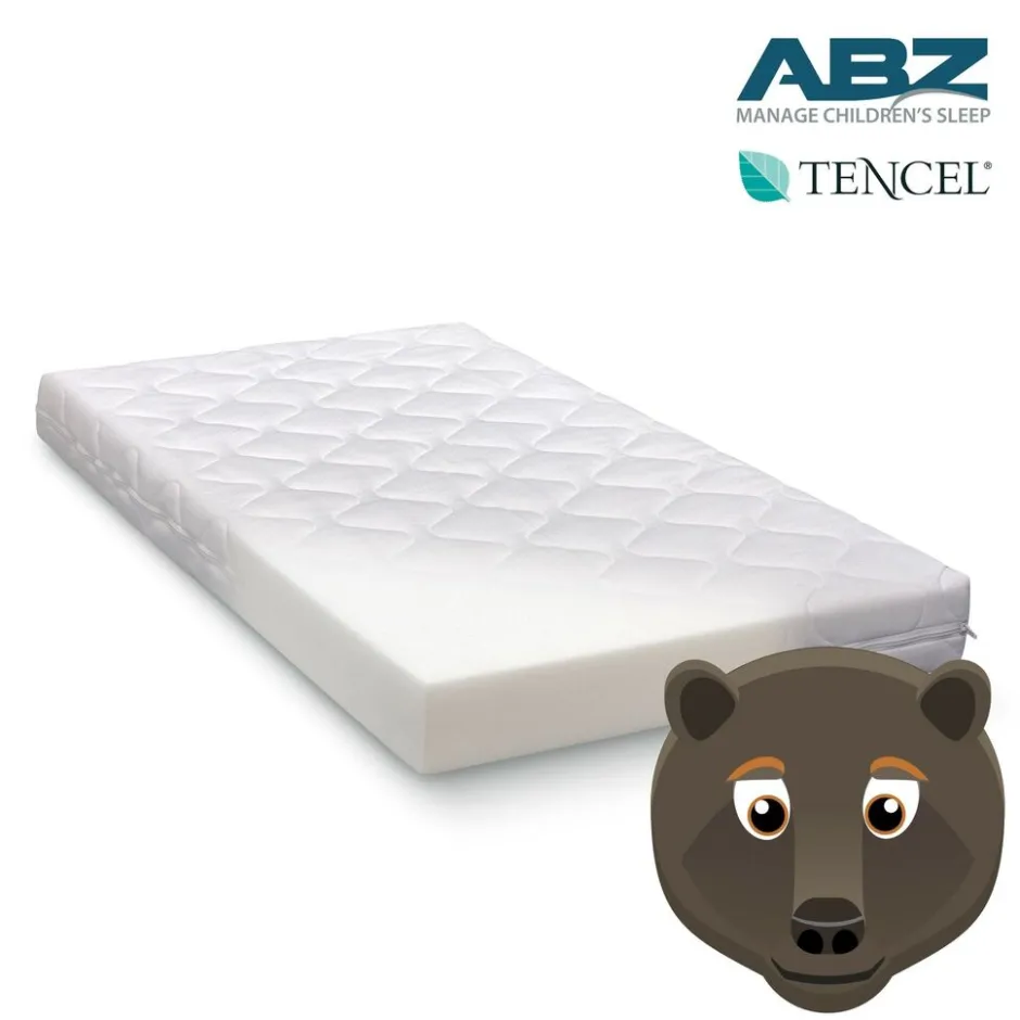 Peutermatras Bruine Beer Polyether Stevig En Vormvast|ABZ Discount
