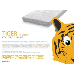 Tijger Koudschuim Stevig En Vochtregulerend Kindermatras|ABZ Discount