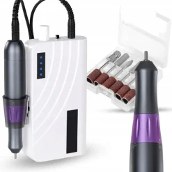 Activeshop Viva 201 draadloze oplaadbare nagelvijl voor manicure en pedicure met twist lock systeem en touch bedieningspaneel< Manicure- En/Of Pedicureset|Nagelverzorging