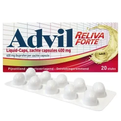 Advil Reliva Forte 400mg Liquid-Caps< Pijn