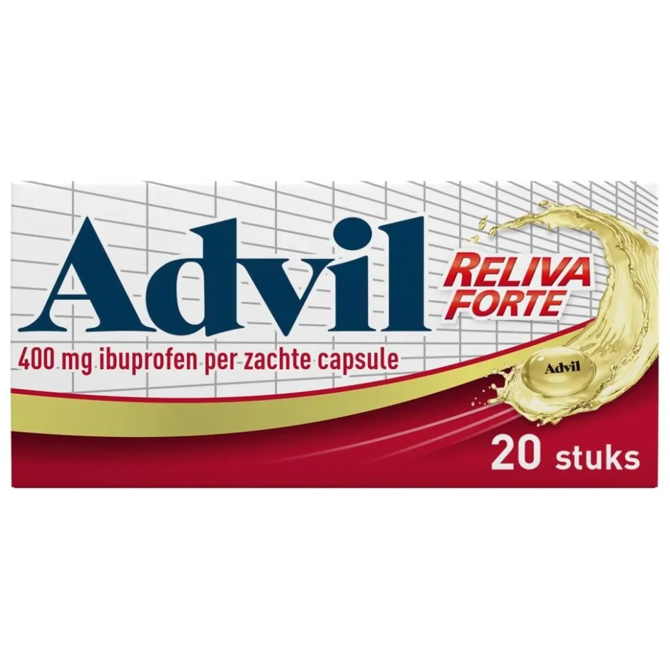 Advil Reliva Forte 400mg Liquid-Caps< Pijn