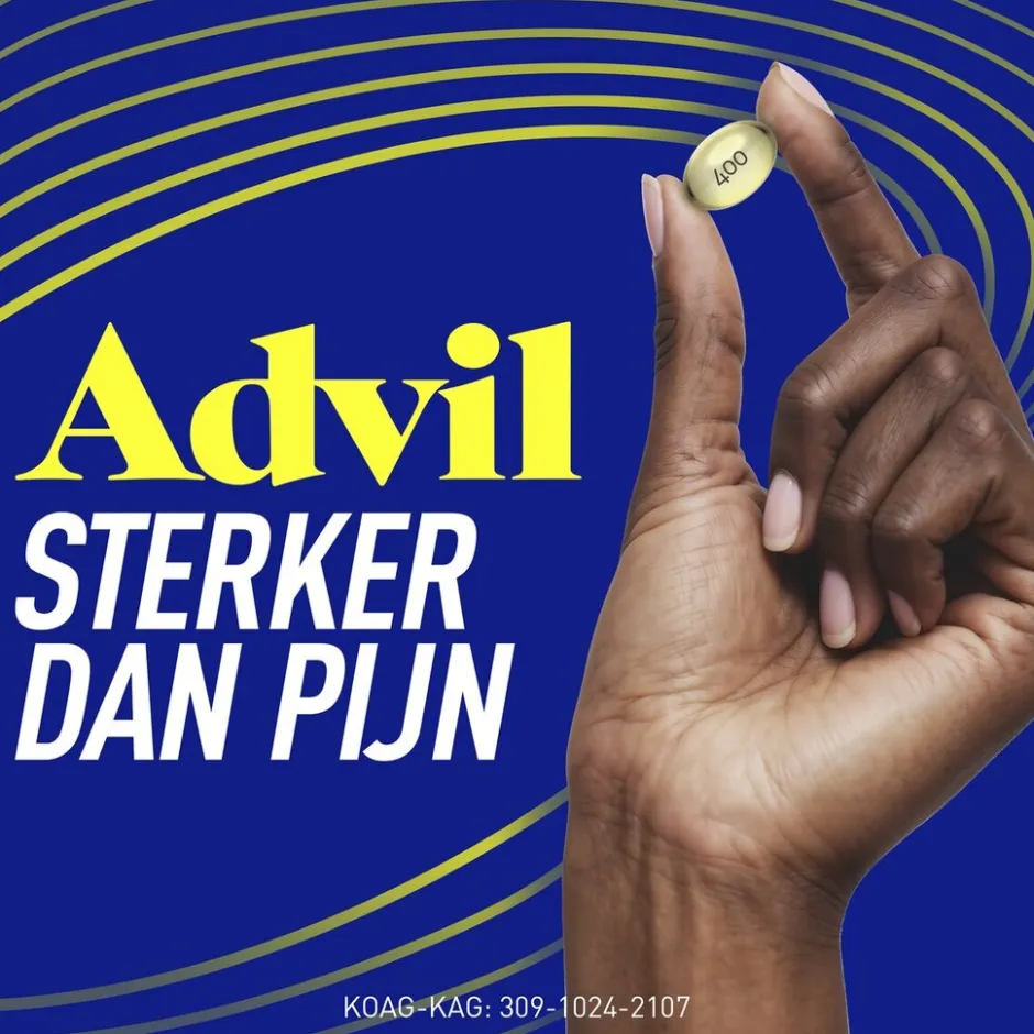 Advil Reliva Forte 400mg Liquid-Caps< Pijn