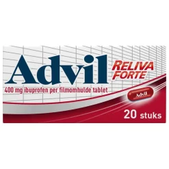 Advil Reliva Forte 400mg Oval-Tabs< Pijn