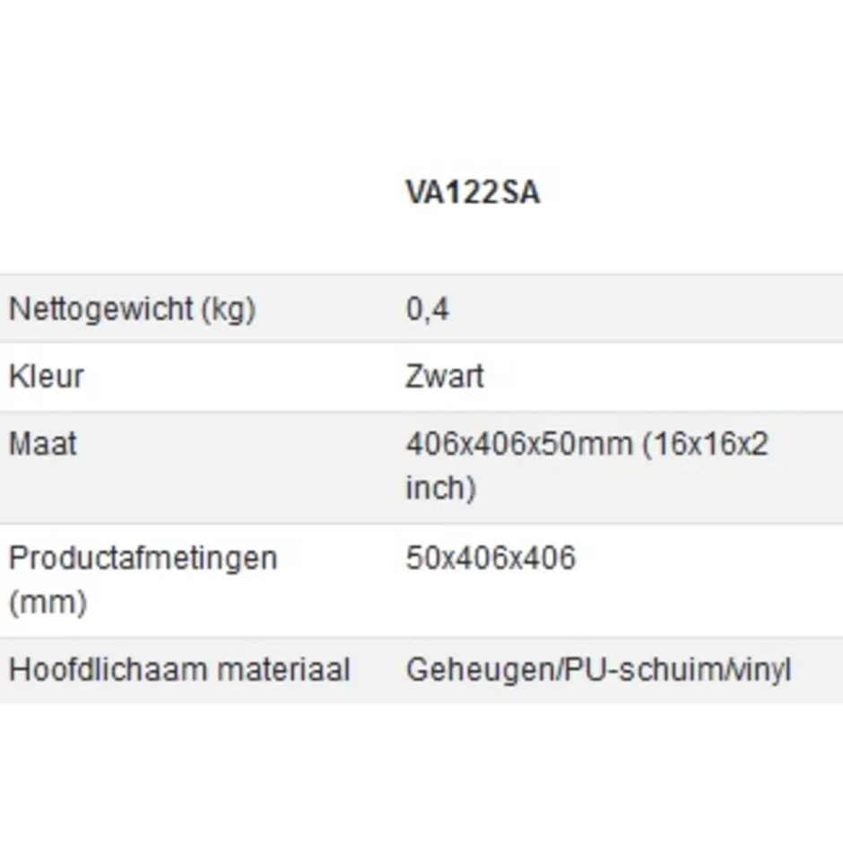 VA122SA Rolstoelkussen|Aidapt Outlet