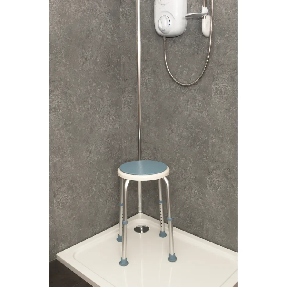 Aidapt vb511r douchekruk draaiende zitting< Badkamer En Toilethulpmiddelen
