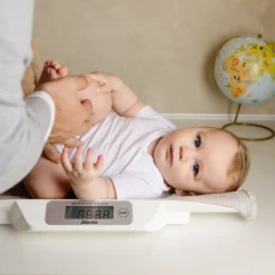 Alecto BC-30 - Babyweegschaal, wit< Weegschaal