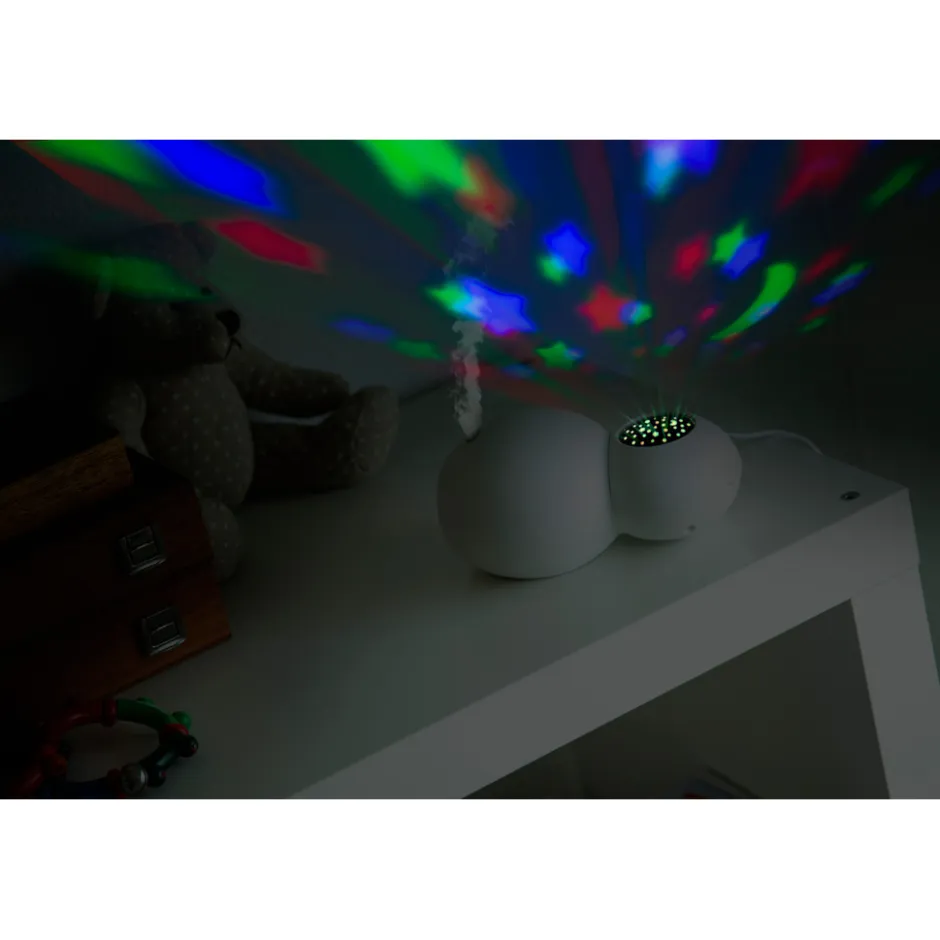 BC-21 - Luchtbevochtiger en projector, wit|Alecto Clearance
