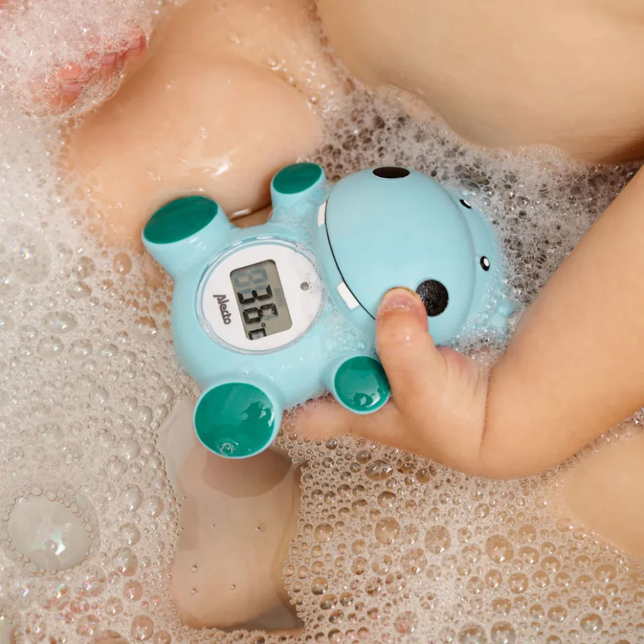 Alecto BC-11 HIPPO - Badthermometer en kamerthermometer, nijlpaard< Thermometers