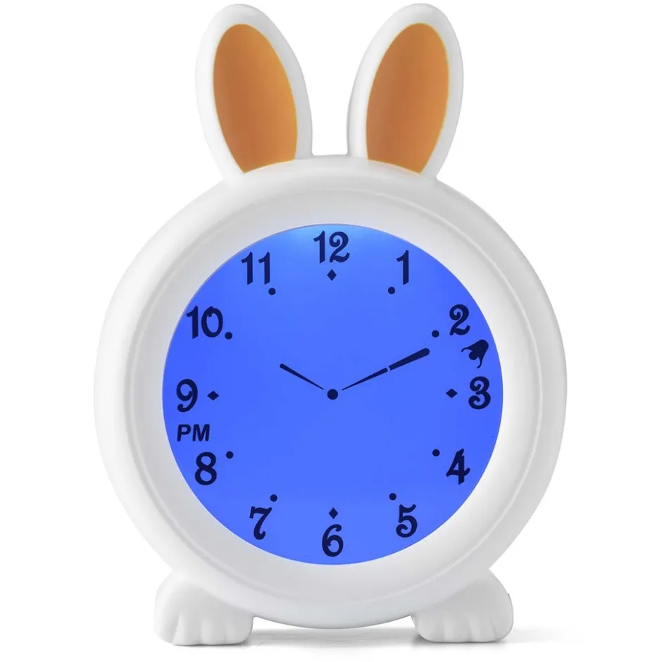 BC100BUNNY - Slaaptrainer, nachtlampje en wekker, konijn|Alecto Best
