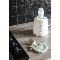 BW-70 - Flessenwarmer geschikt voor ieder flesje en potje - Snel en gemakkelijk in gebruik - Wit|Alecto Discount