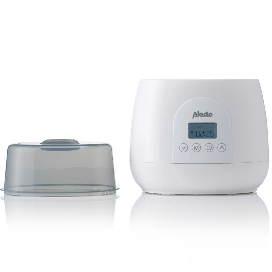 BW700TWIN - Snelle digitale duo flessenwarmer voor opwarmen, sterilisatie en ontdooien, wit|Alecto Online