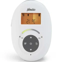 Alecto DBX-115 - Babyfoon Full Eco DECT, wit/antraciet< Baby Elektronica|Babyfoons