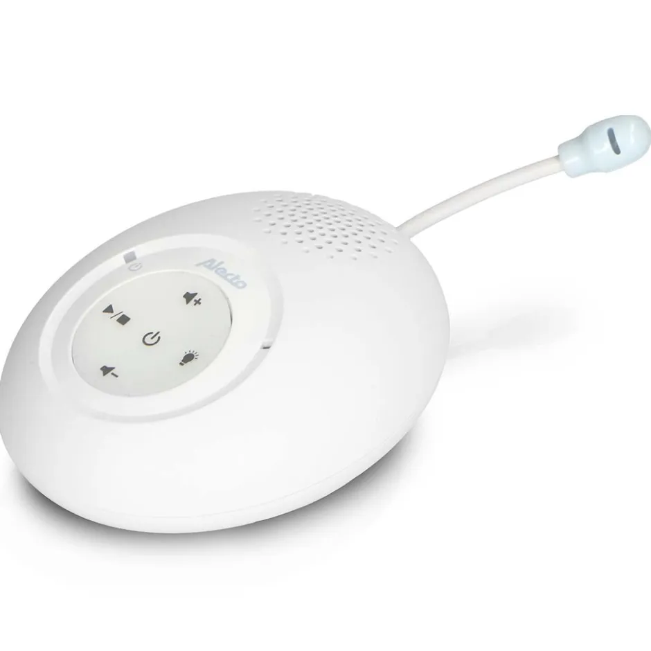 DBX120 - Full Eco DECT babyfoon met display - Wit/Lichtblauw|Alecto Discount