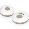 Alecto DBX110BE - Babyfoon Full Eco DECT, wit/taupe< Baby Elektronica|Babyfoons
