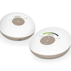 Alecto DBX110BE - Babyfoon Full Eco DECT, wit/taupe< Baby Elektronica|Babyfoons