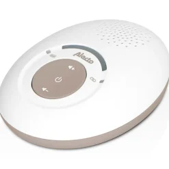 Alecto DBX110BE - Babyfoon Full Eco DECT, wit/taupe< Baby Elektronica|Babyfoons