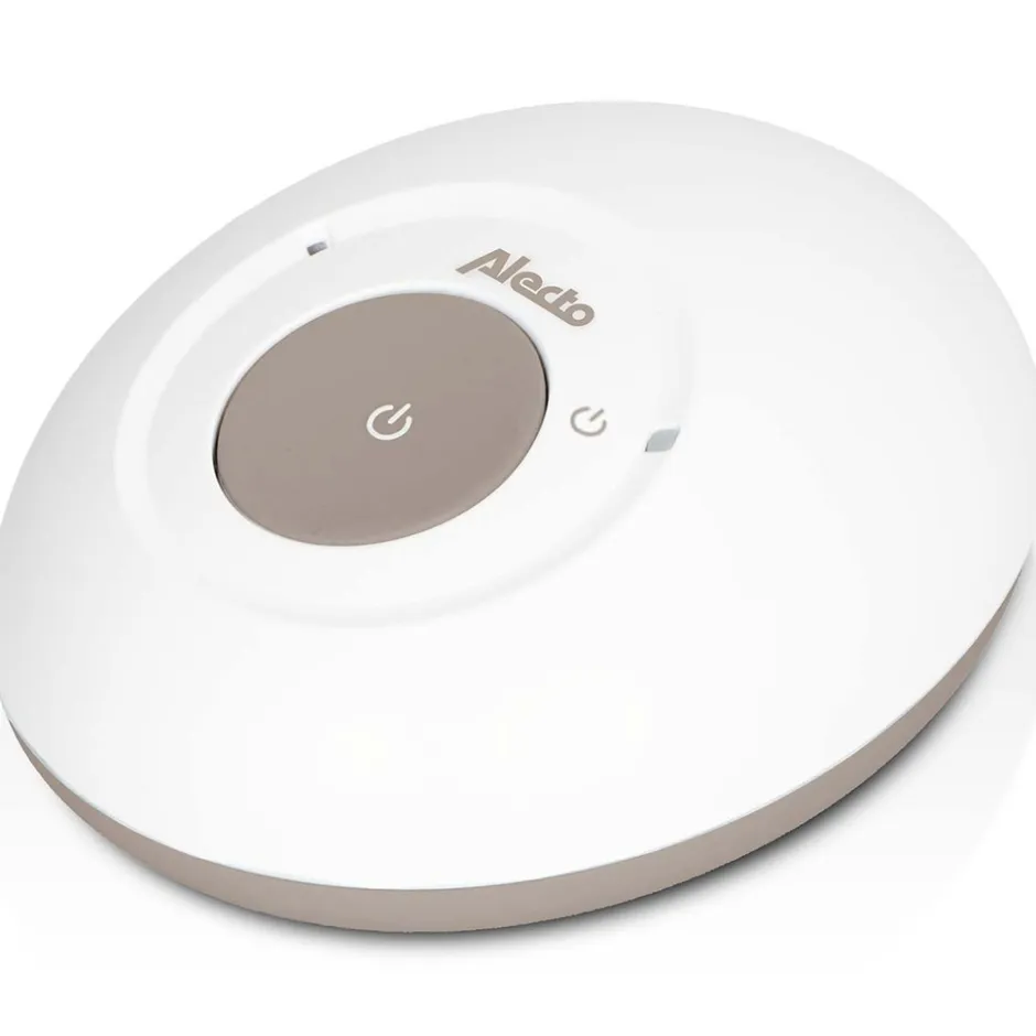 Alecto DBX110BE - Babyfoon Full Eco DECT, wit/taupe< Baby Elektronica|Babyfoons