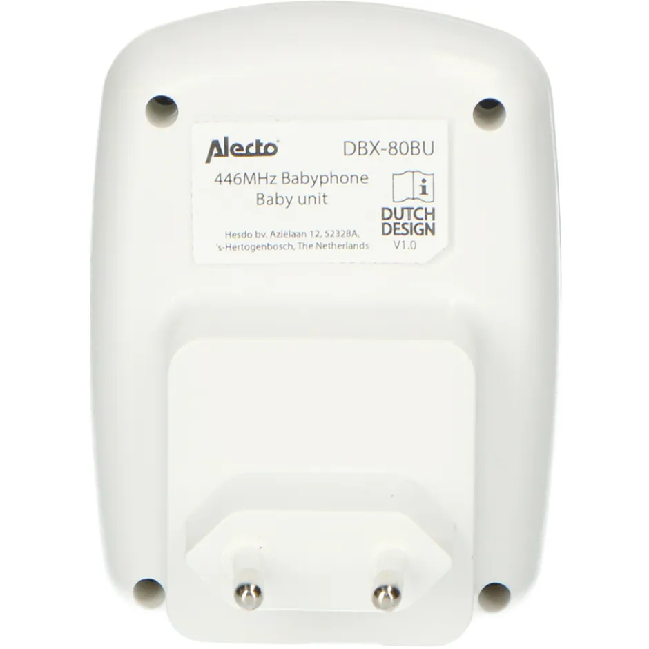 DBX-80BU - Extra babyunit voor DBX-80, wit/antraciet|Alecto Clearance