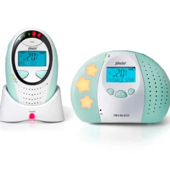 DBX-88MT - Full Eco DECT babyfoon met display, wit/mintgroen|Alecto Sale