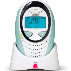 DBX-88MT - Full Eco DECT babyfoon met display, wit/mintgroen|Alecto Sale