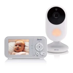 DVM2028 Babyfoon met camera met Nachtzicht, temperatuurweergave en tot 19 uur stand-bytijd|Alecto New