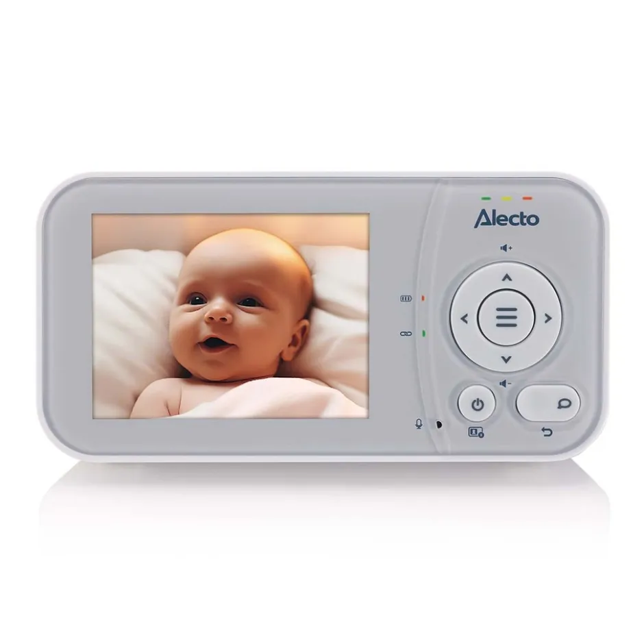 DVM2028 Babyfoon met camera met Nachtzicht, temperatuurweergave en tot 19 uur stand-bytijd|Alecto New