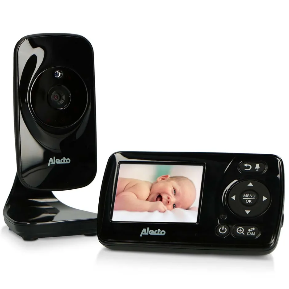Alecto DVM71BK Babyfoon met camera< Baby Elektronica|Babyfoons