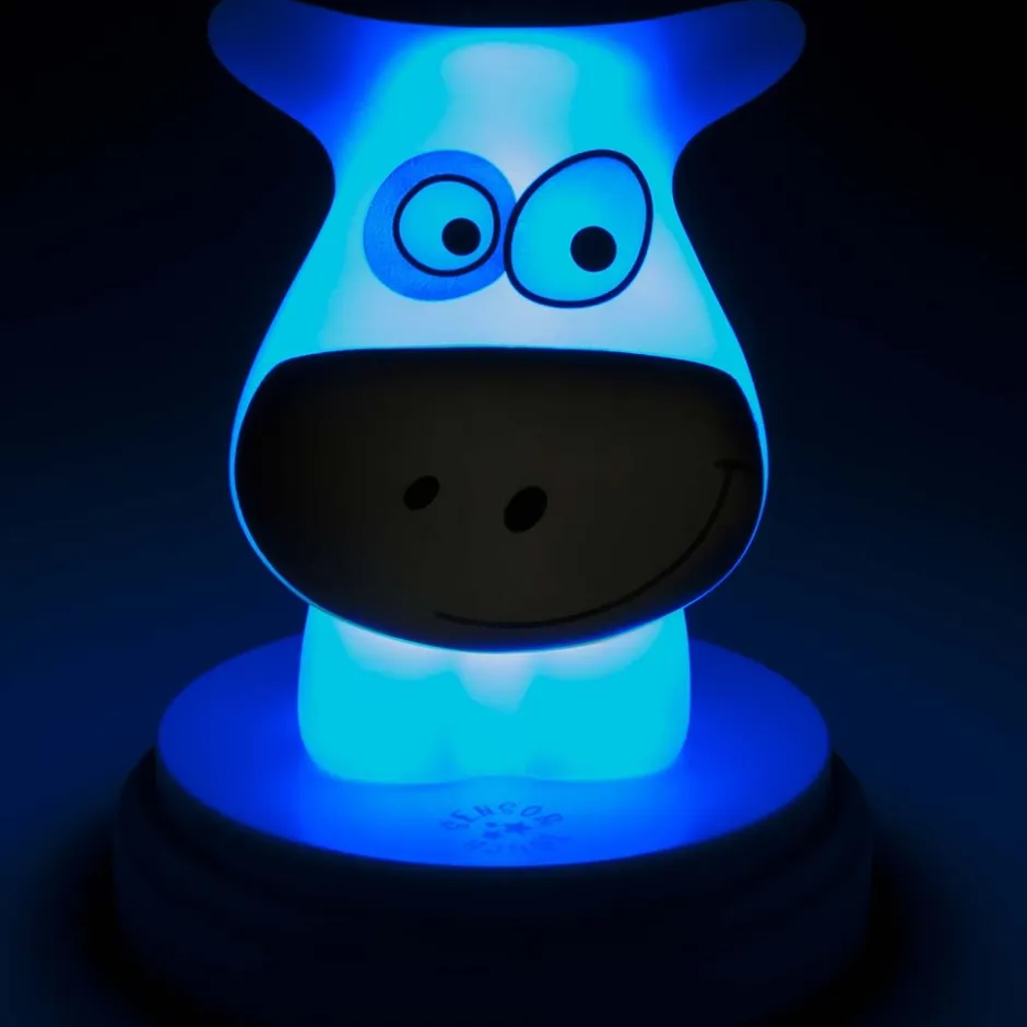 NAUGHTY COW - LED nachtlampje, koe, blauw|Alecto Best