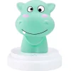 SILLY HIPPO - LED nachtlampje, nijlpaard, blauw|Alecto Best