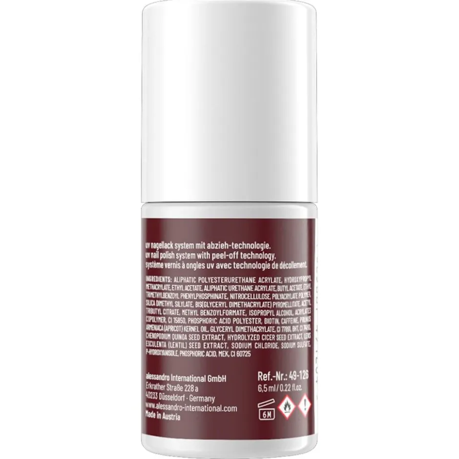 Alessandro Striplac UV Colour 126 Velvet Red Nagellak< Gellak|Nagellak