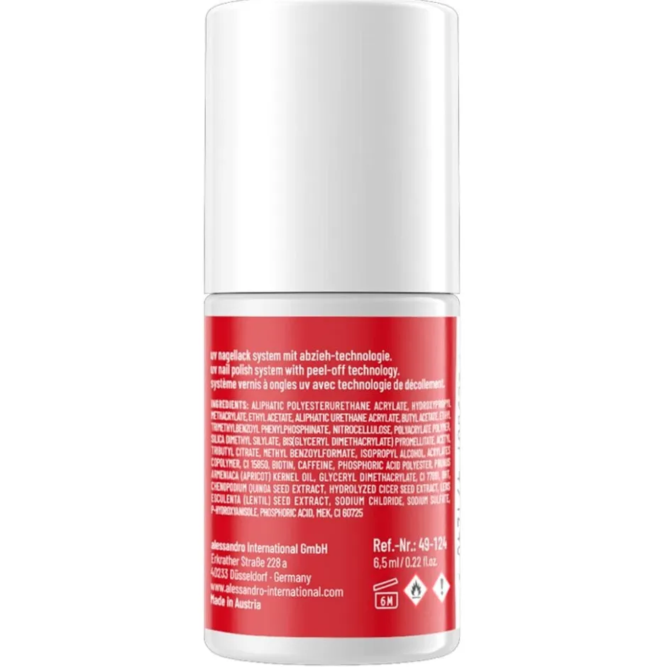 Striplac UV Colour 124 Red Paradise Nagellak|Alessandro Outlet