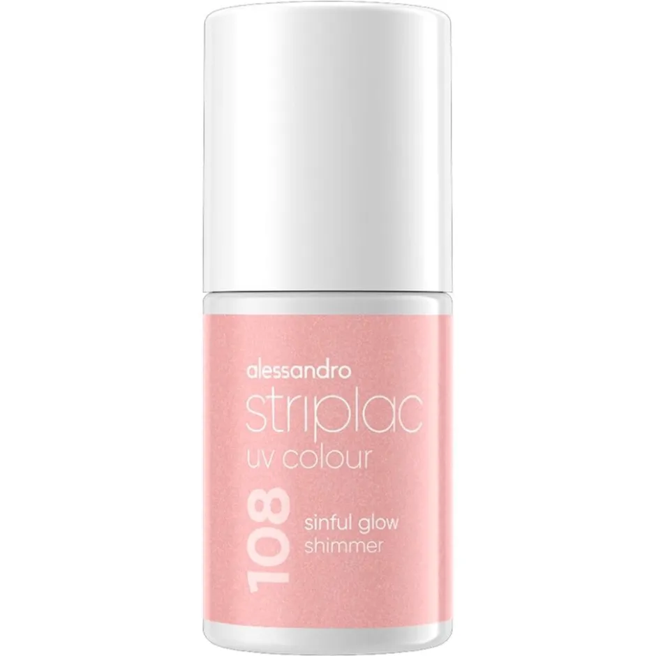 Alessandro Striplac UV Colour 108 Sinful Glow Nagellak< Gellak|Nagellak