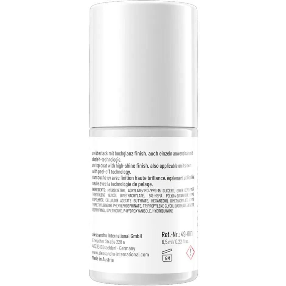 Alessandro Striplac UV Colour Clear Topcoat< Gellak|Nagellak
